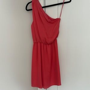 Alice & Olivia One Shoulder Dress